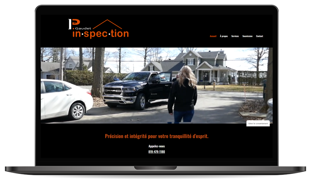 Site web de Pgaudet inspection